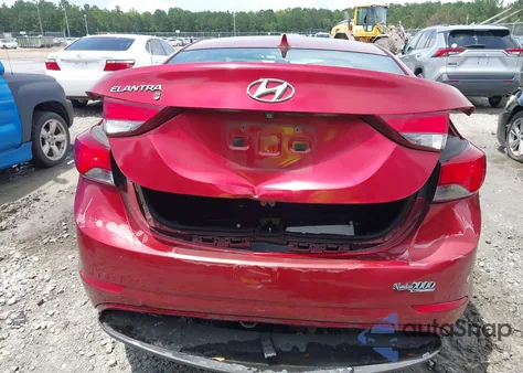 2015 Hyundai Elantra Se из США, поврежденный, VIN 5NPDH4AE4FH637559